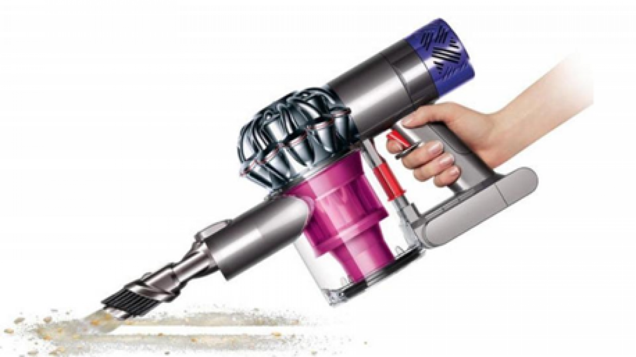 Some cordless vacuums also make great handhelds, like the Dyson V6 (pictured)
